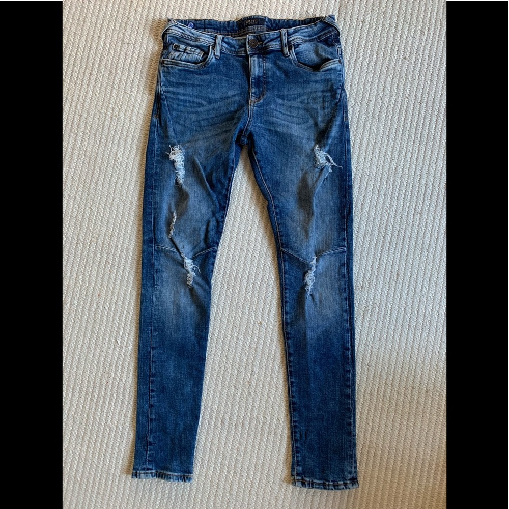 Smog distressed jeans size 30 B